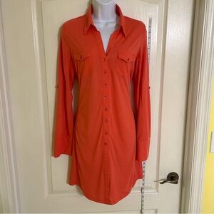 Mix&Co Coral Shirt Dress